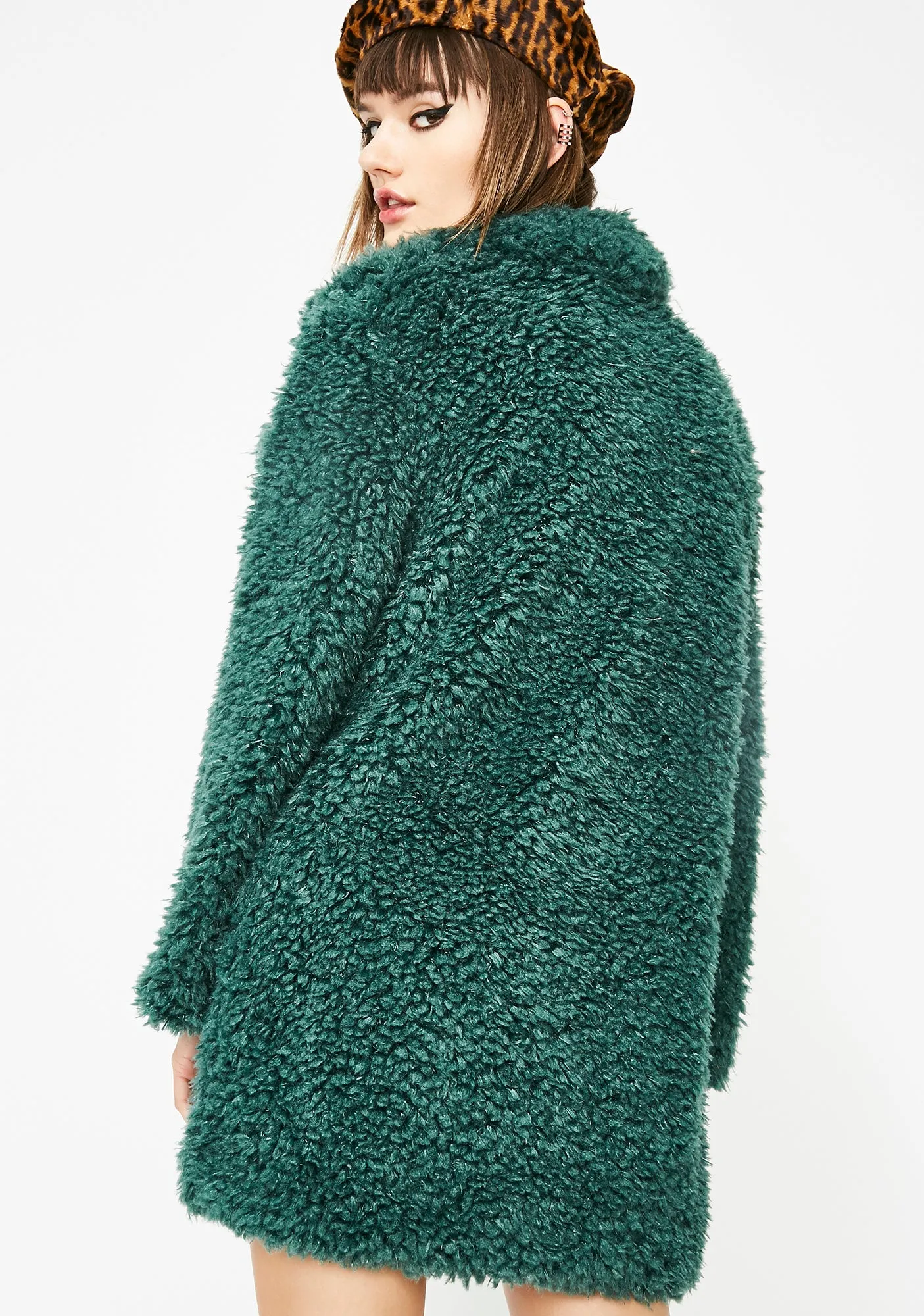 Forest Wanderer Fuzzy Coat