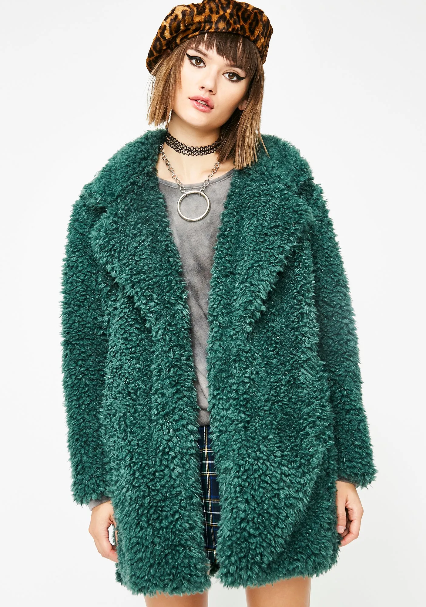 Forest Wanderer Fuzzy Coat