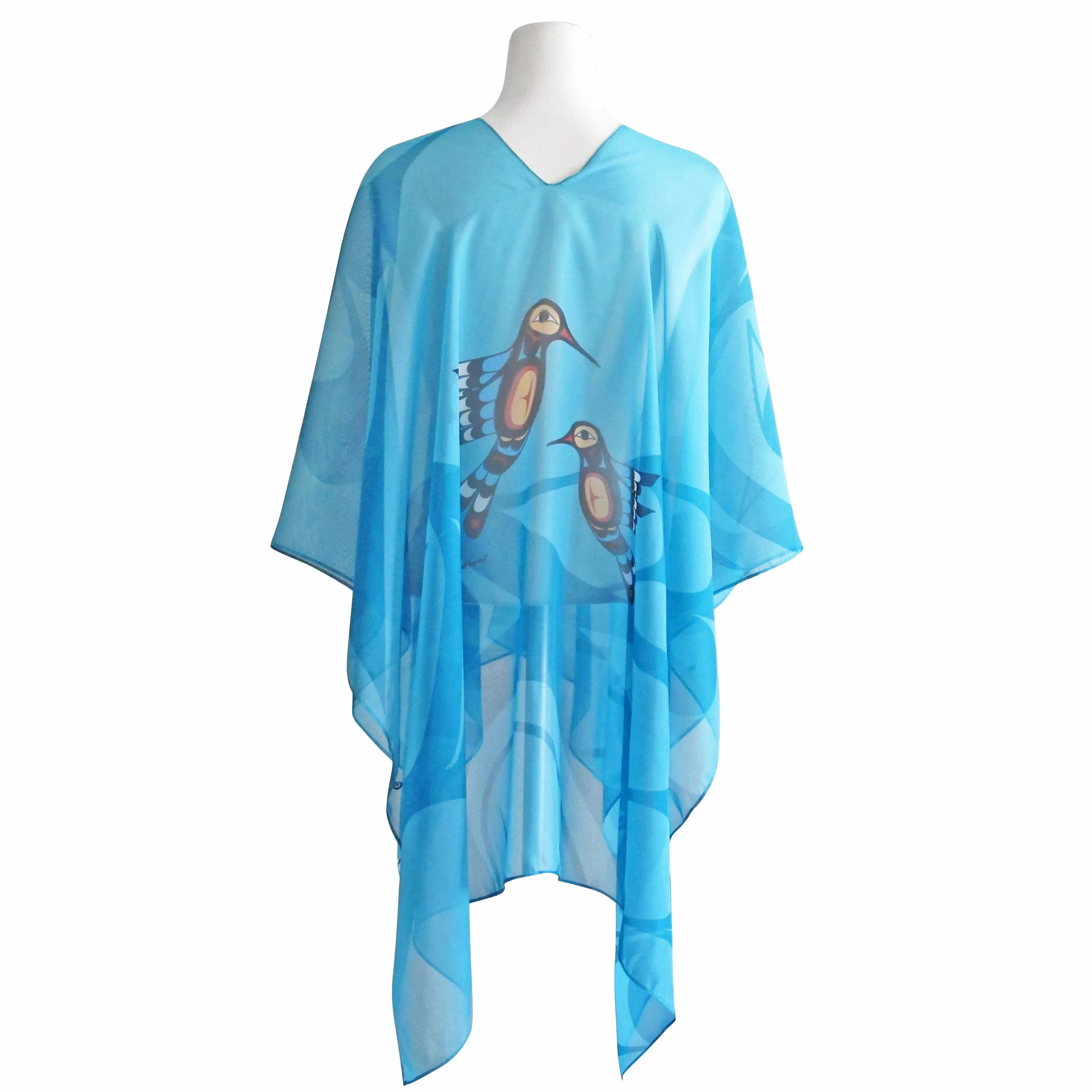 Francis Dick Hummingbird Kimono Scarf