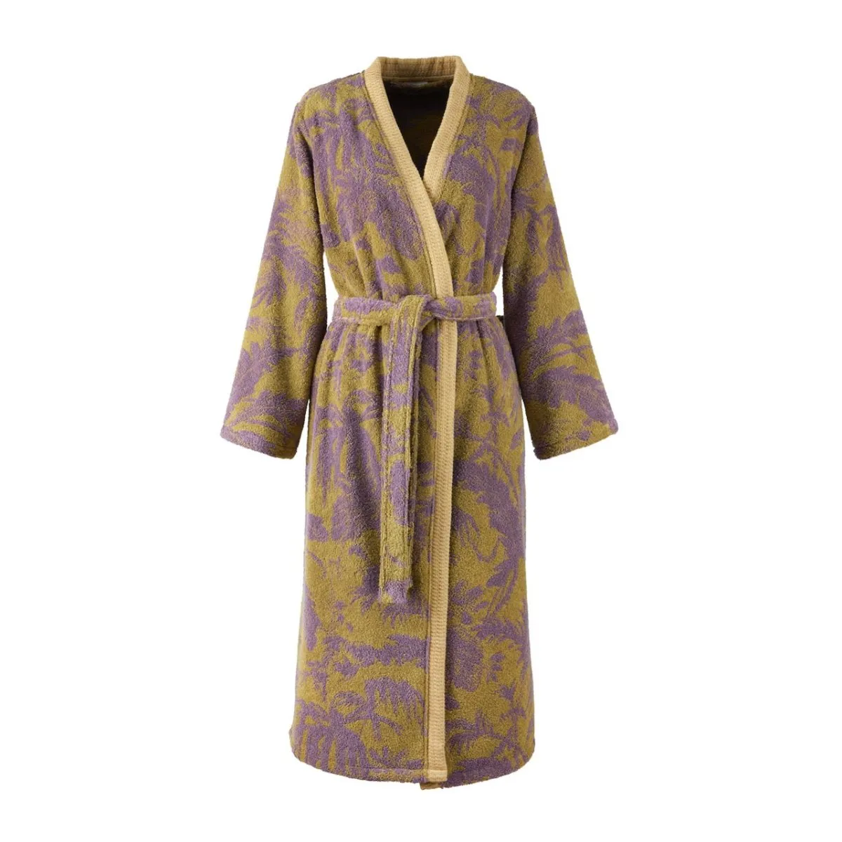 Fresque Kimono Women's Bathrobe by Yves Delorme