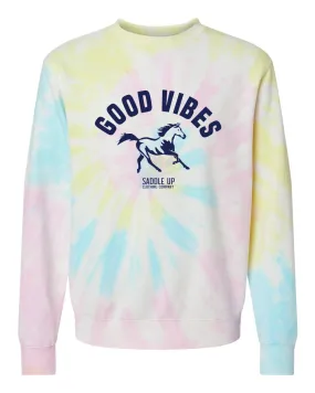 Good Vibes Cozy Crewneck