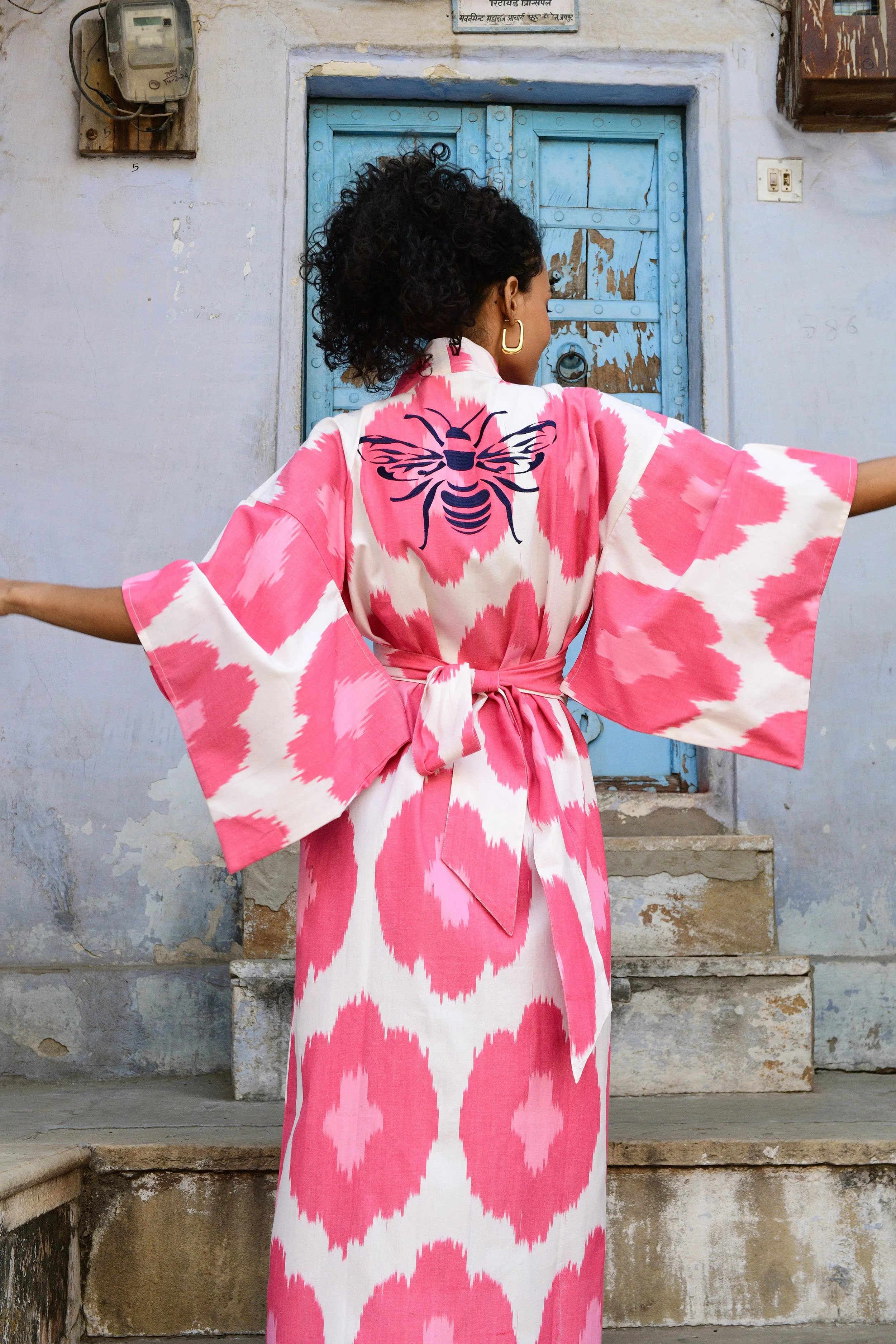 Hadda Pink Kimono