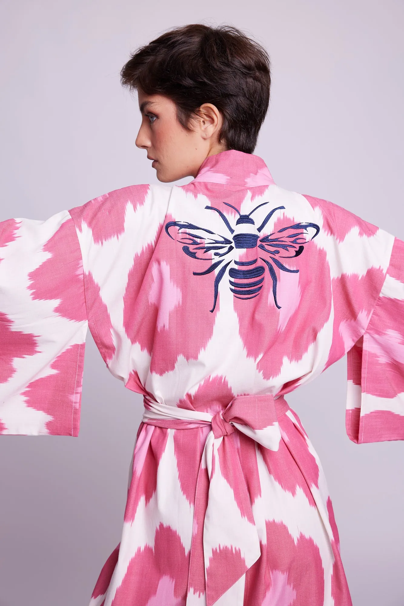 Hadda Pink Kimono