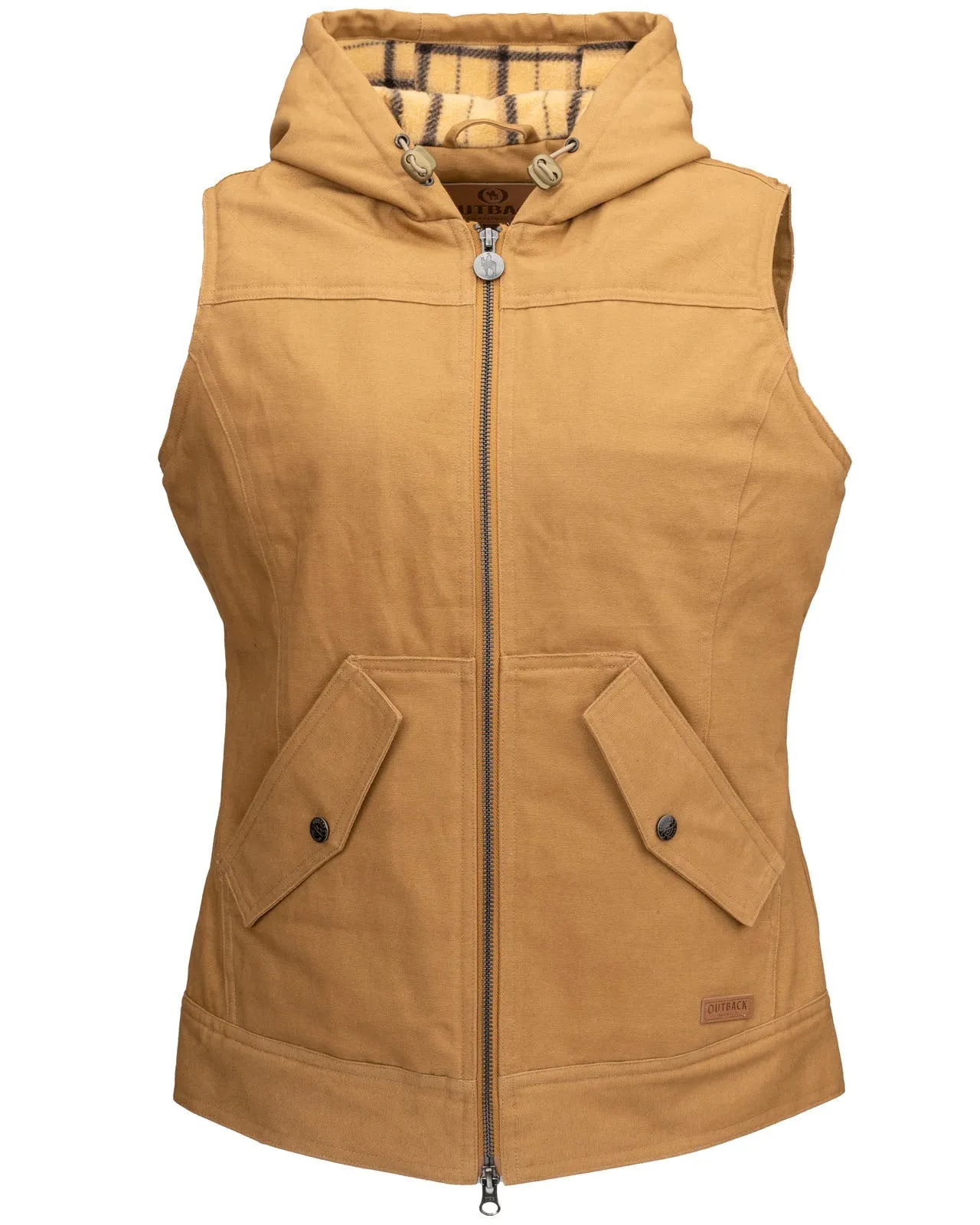 Heidi Tan Canvas Women's Vest