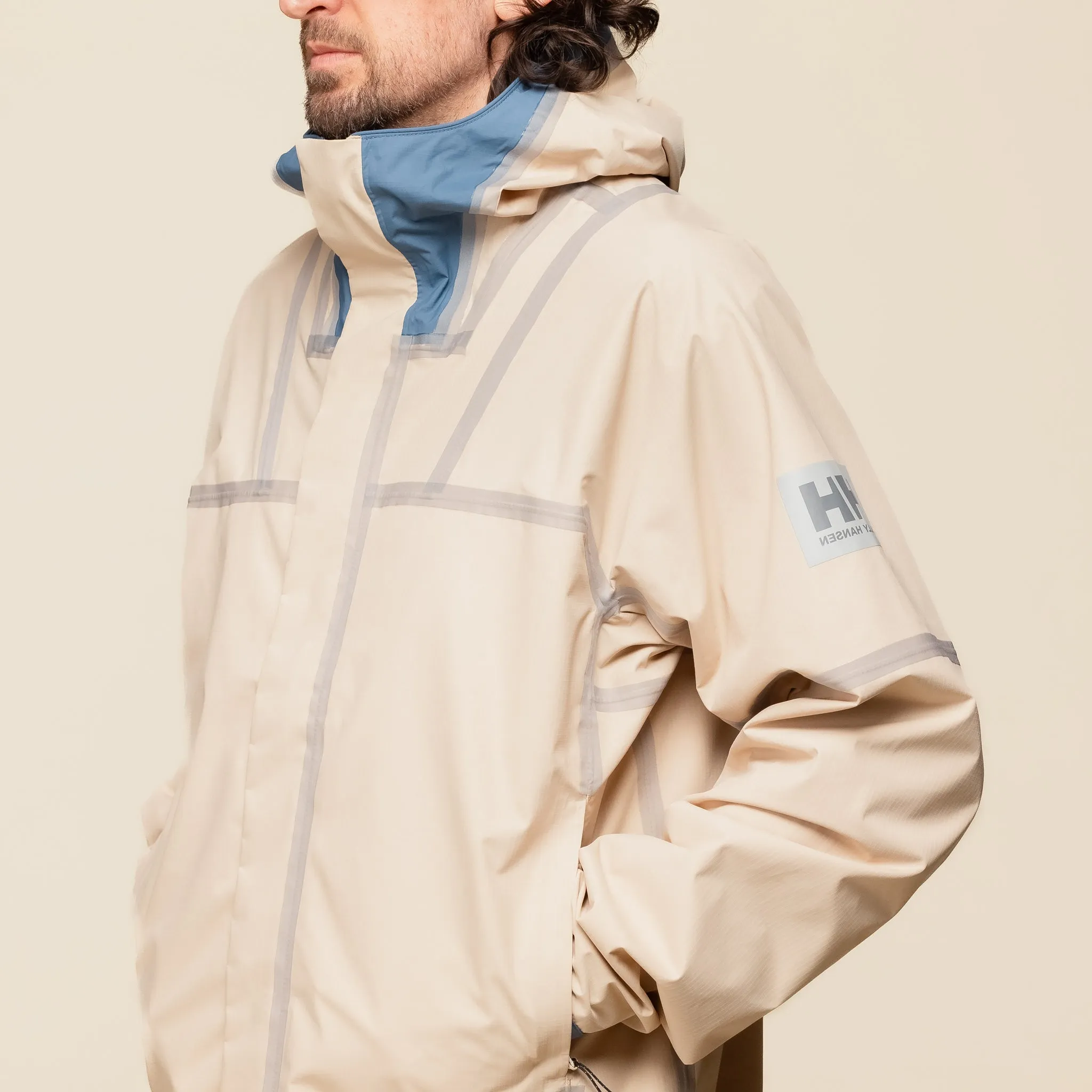 Helly Hansen Archive HH-118389225 - Arc Reversed Storm Shell Jacket - Oatmeal