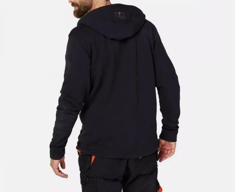 Helly Hansen Chelsea Evolution Hoodie Grey Black Orange 79197 - 990