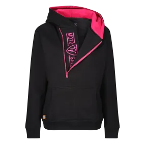 Helmet Hoodie - Pink/Black