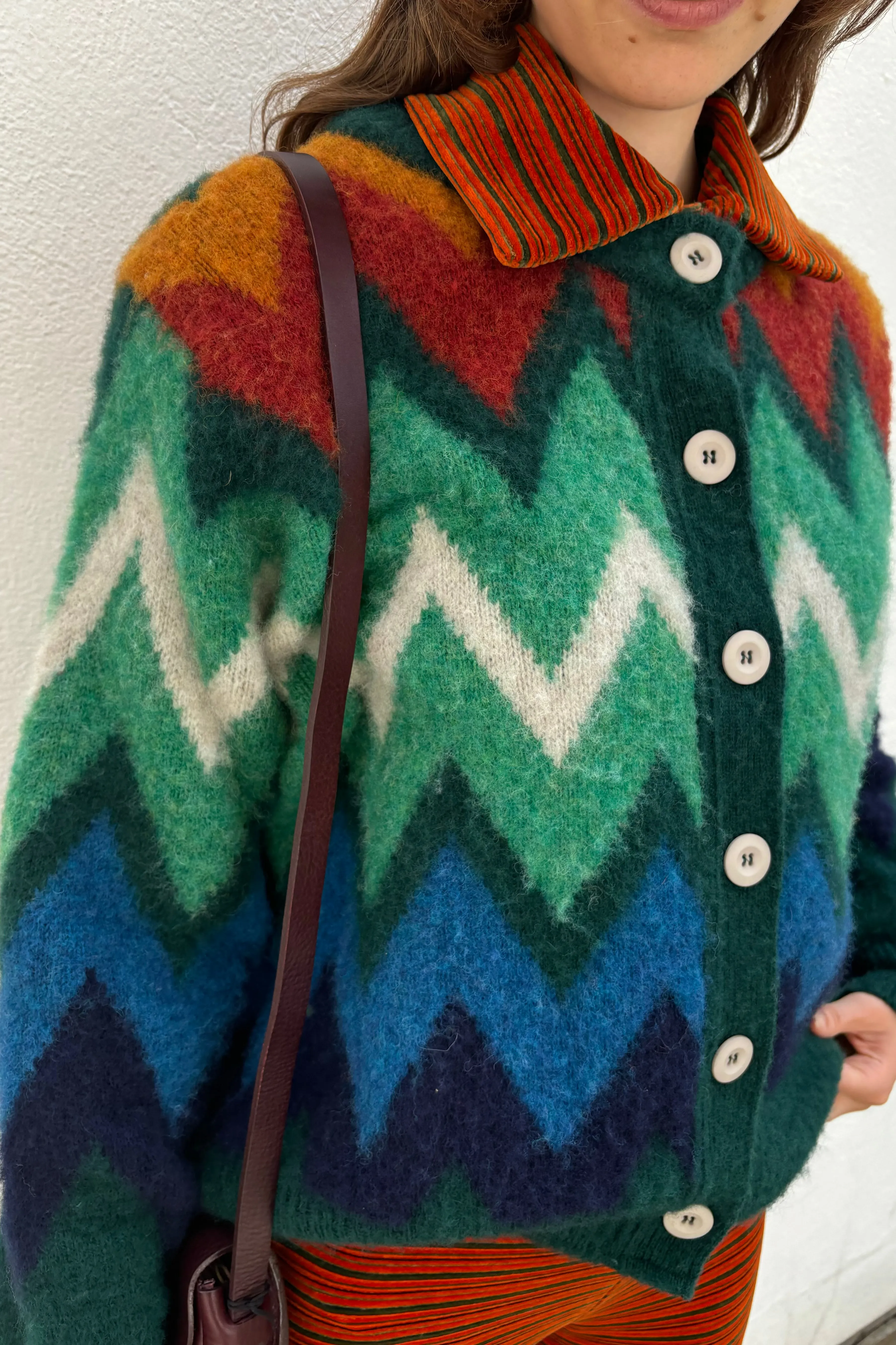 Howlin Frozen Laughter Forest Cardigan