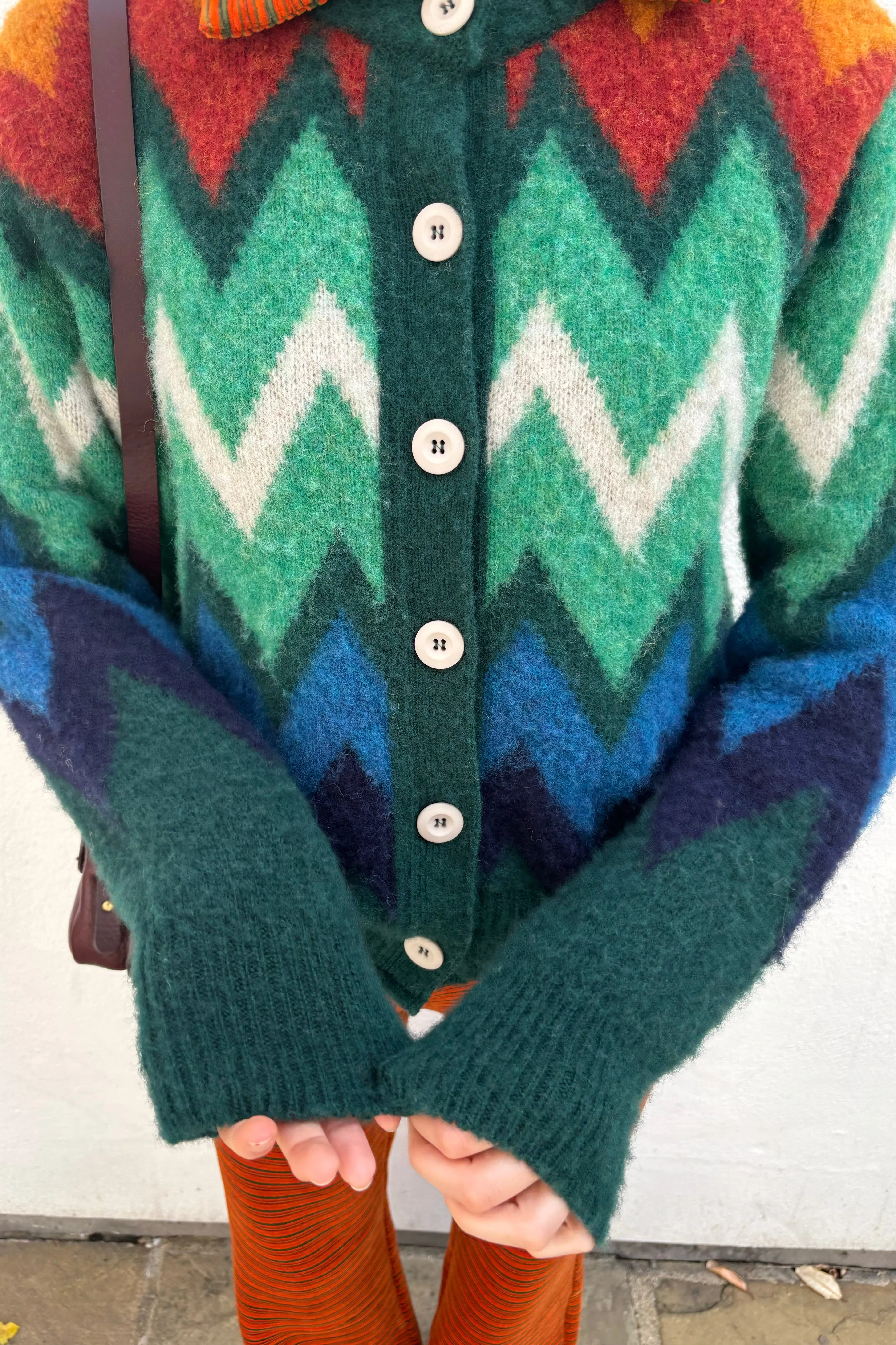 Howlin Frozen Laughter Forest Cardigan