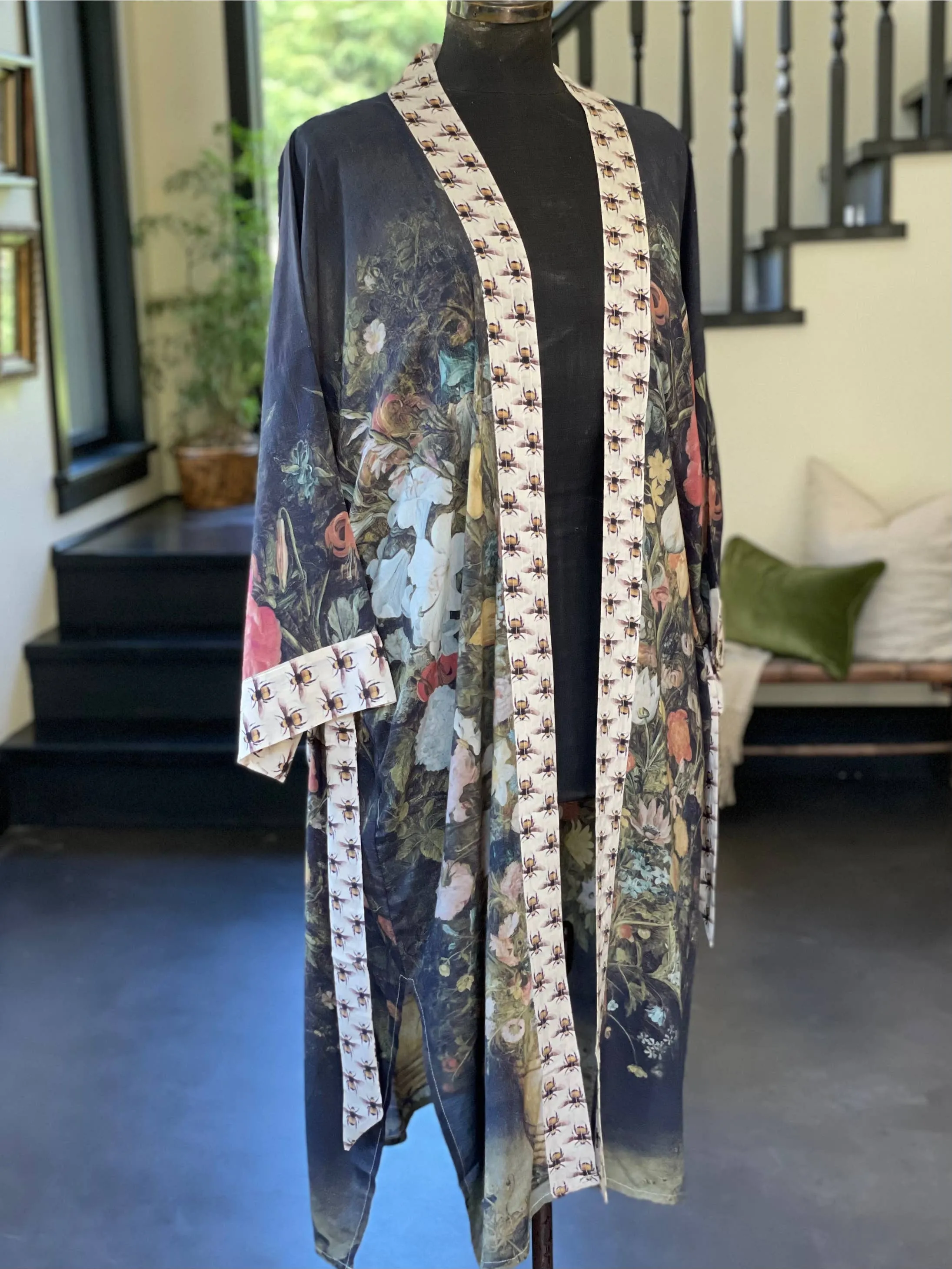 I Dream In Flowers Bamboo Kimono