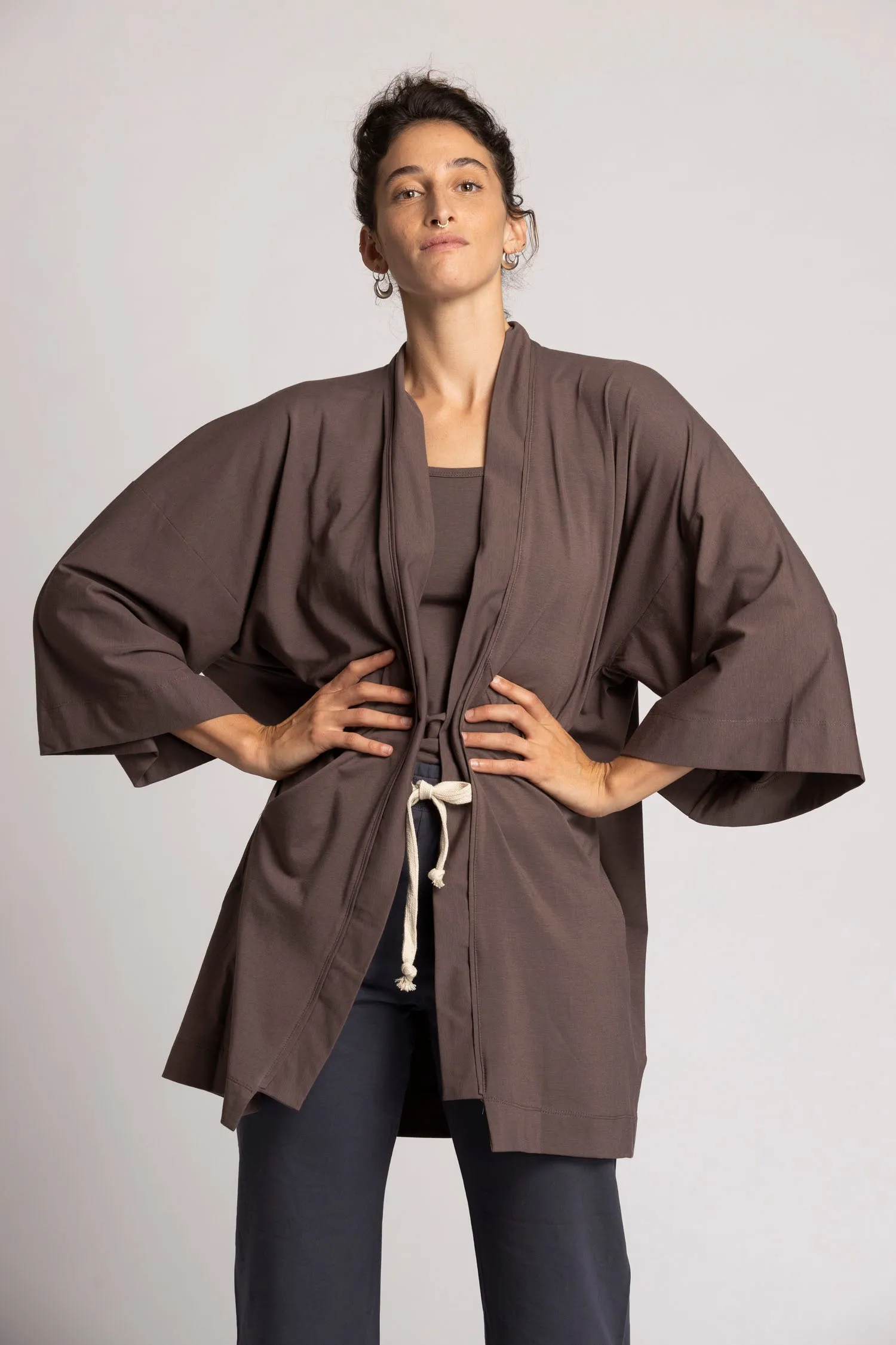 I'mPerfect Soft Modal Lounge Kimono Cardigan 25%off