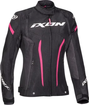 Ixon Striker Lady Motorcycle Jacket Black Anthracite Fushia