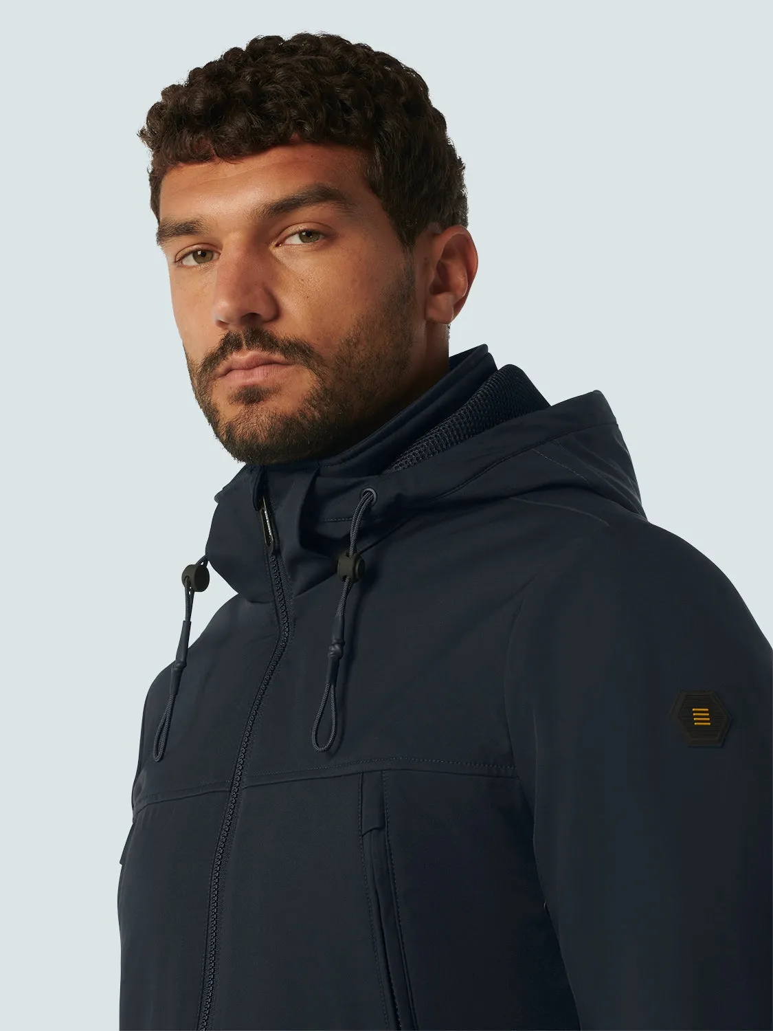 Jacket Mid Long Hooded | Night