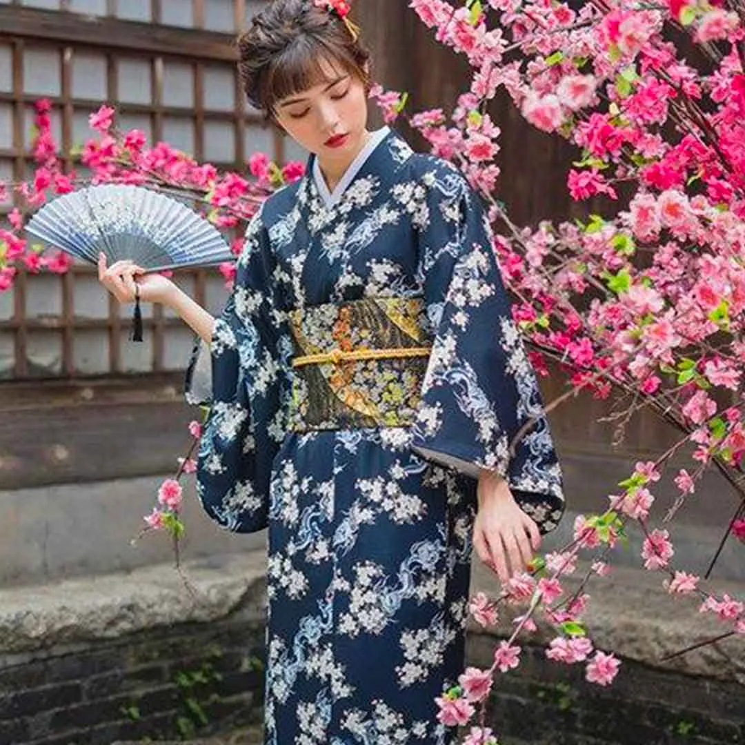 Japanese Kimono Style Dress