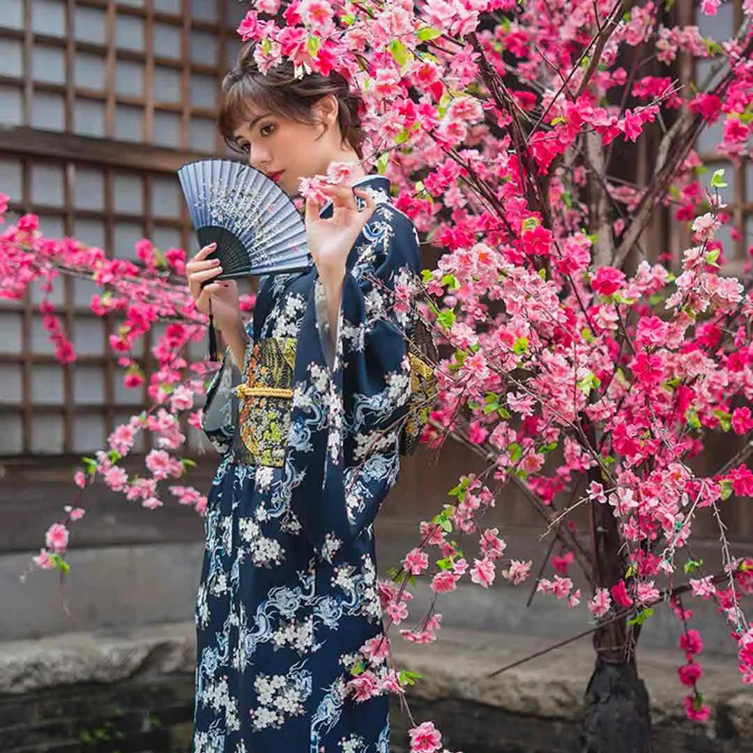 Japanese Kimono Style Dress