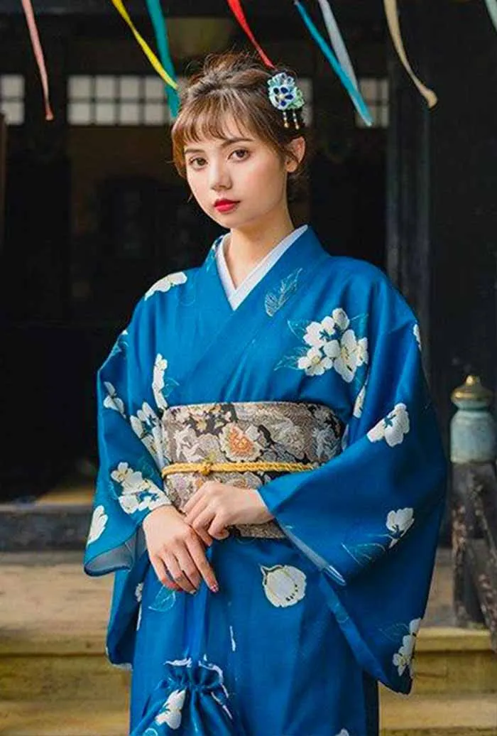 Japanese Kimono Traditional Dress