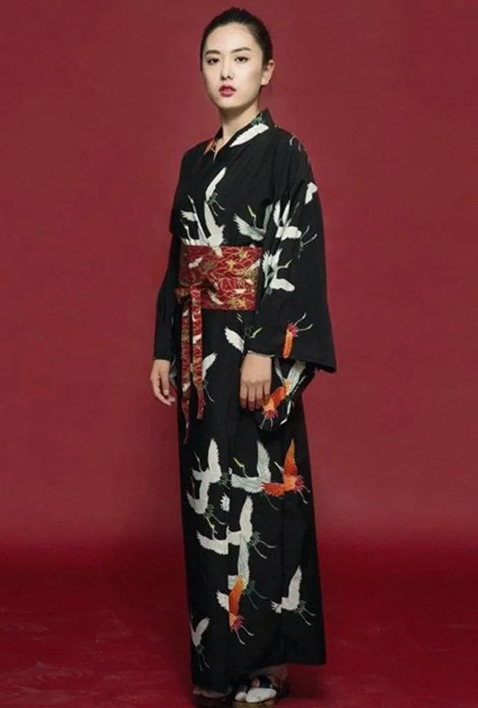 Japanese Modern Kimono Dress