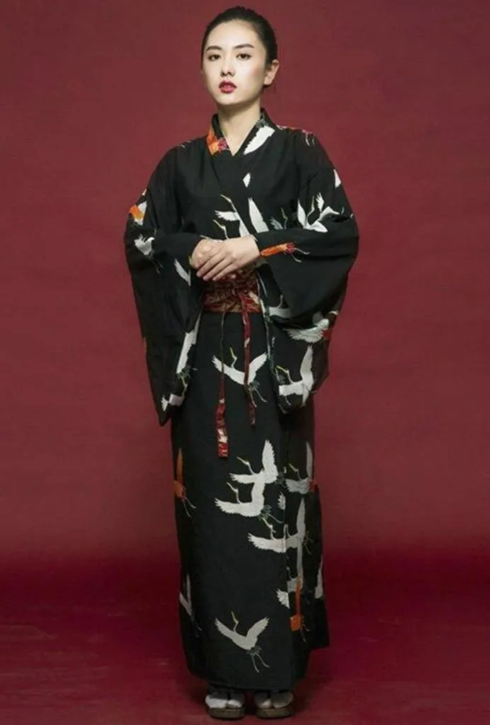 Japanese Modern Kimono Dress