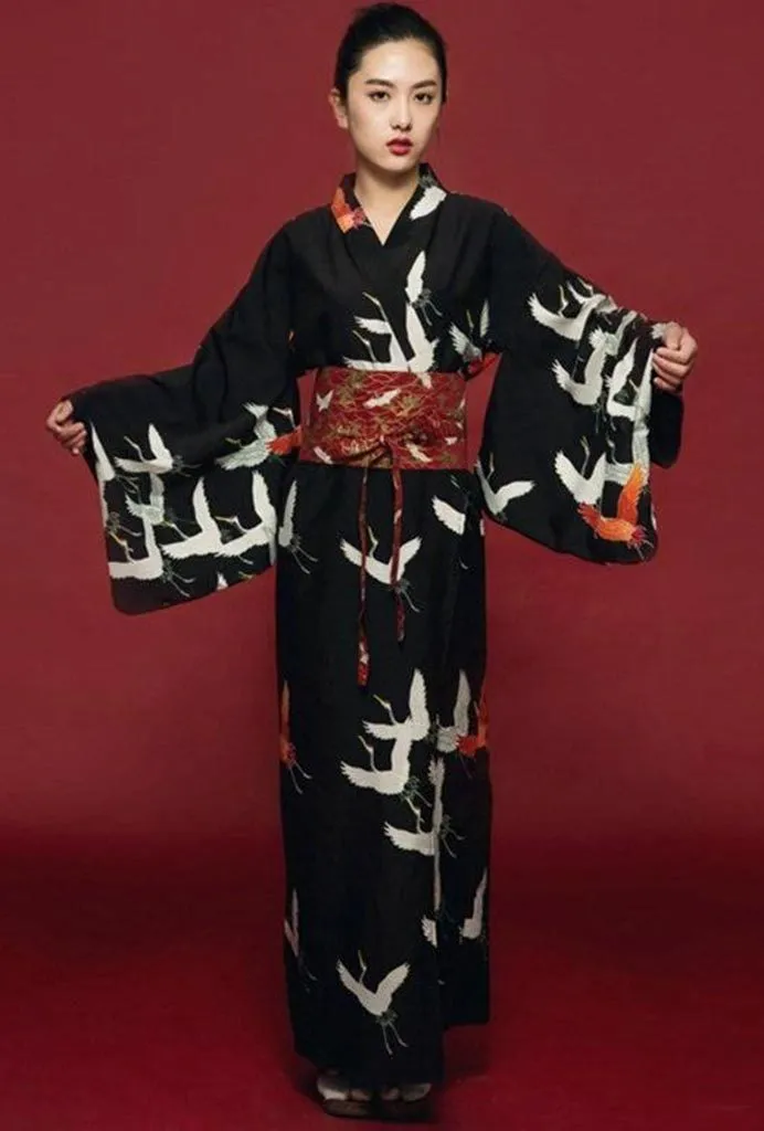 Japanese Modern Kimono Dress