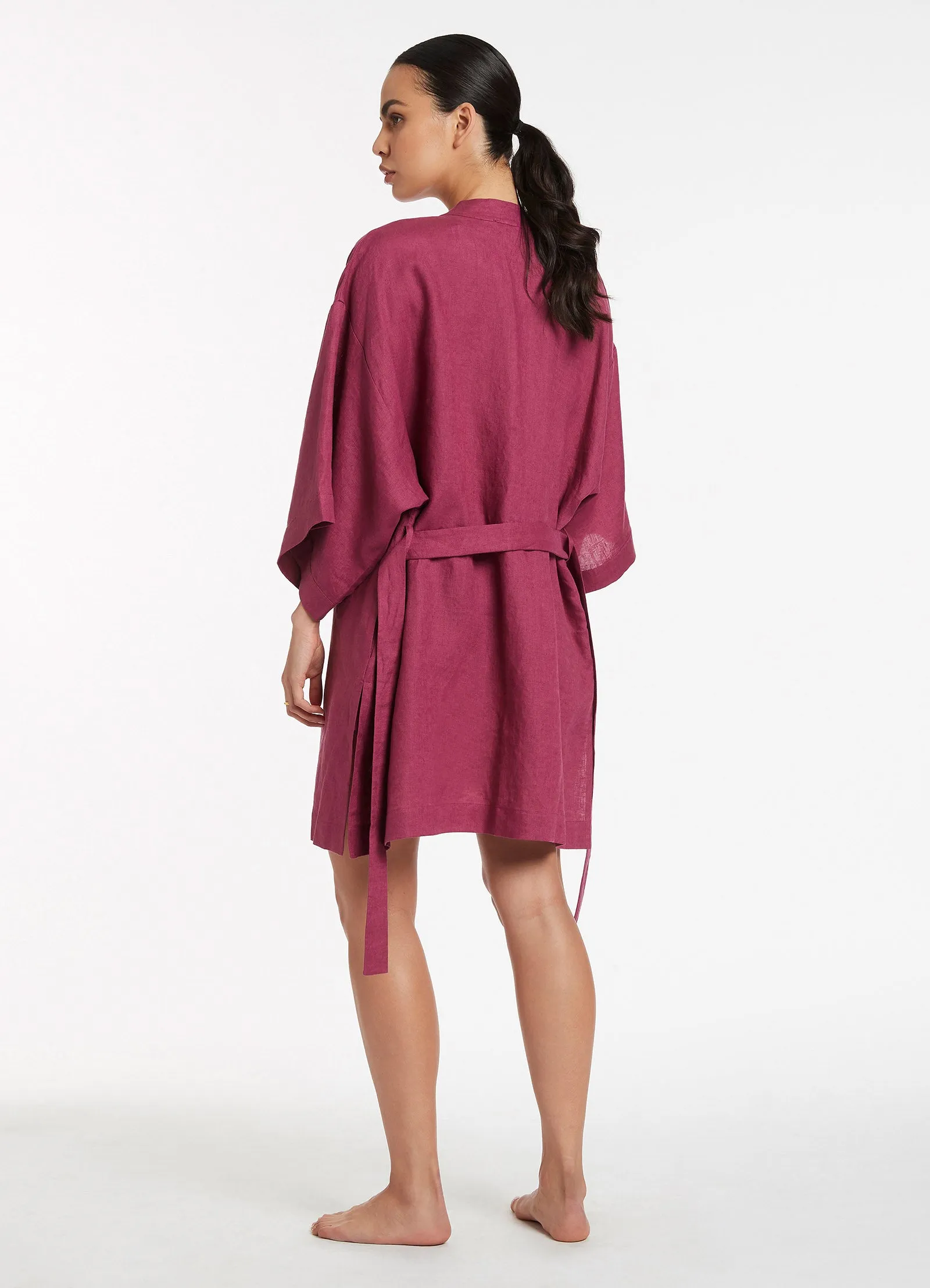 Jetset Beach Robe - Orchid