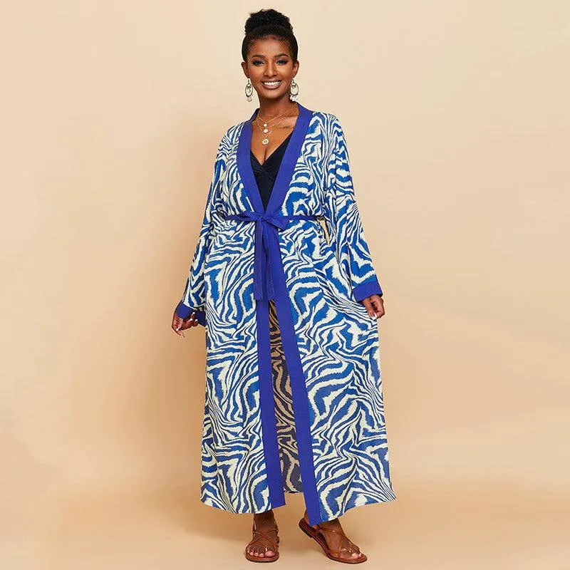 Kimono Africain Femme