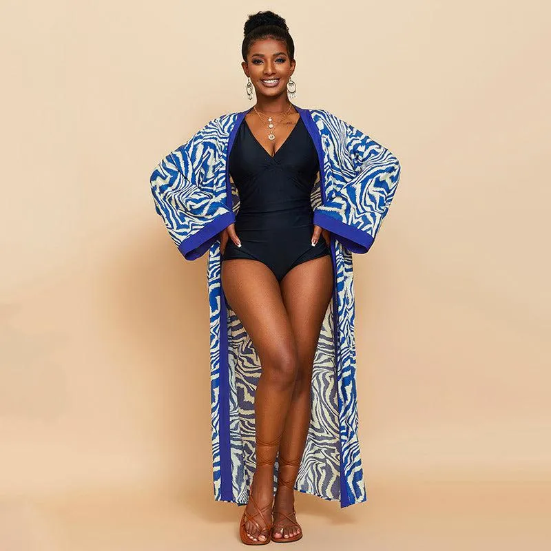 Kimono Africain Femme