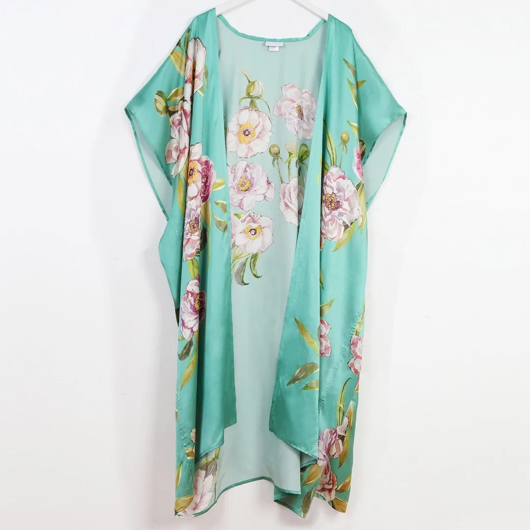 Kimono - Jade Peony