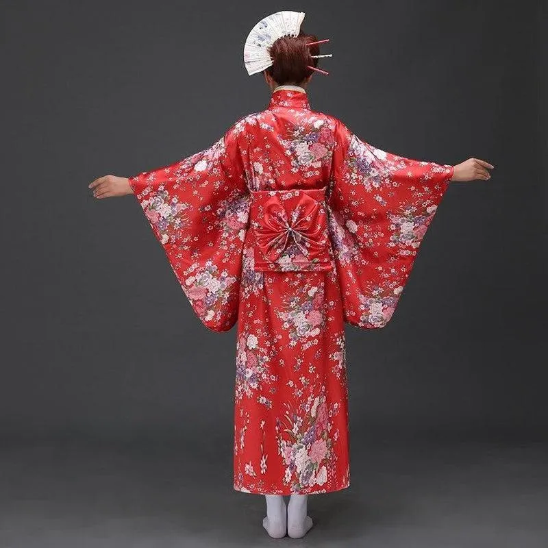 Kimono Japonais Coton Femme