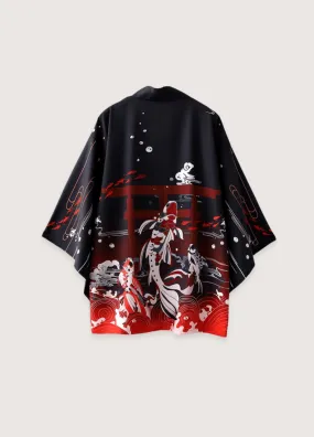 Kimono japonais | Élégance Aquatique