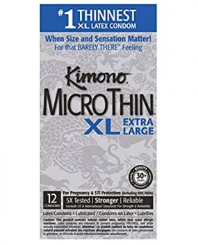 Kimono MicroThin XL Condoms