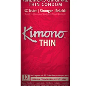 Kimono Thin Condoms 12pk