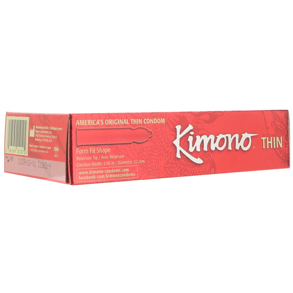 Kimono Thin Condoms in 12 Pack