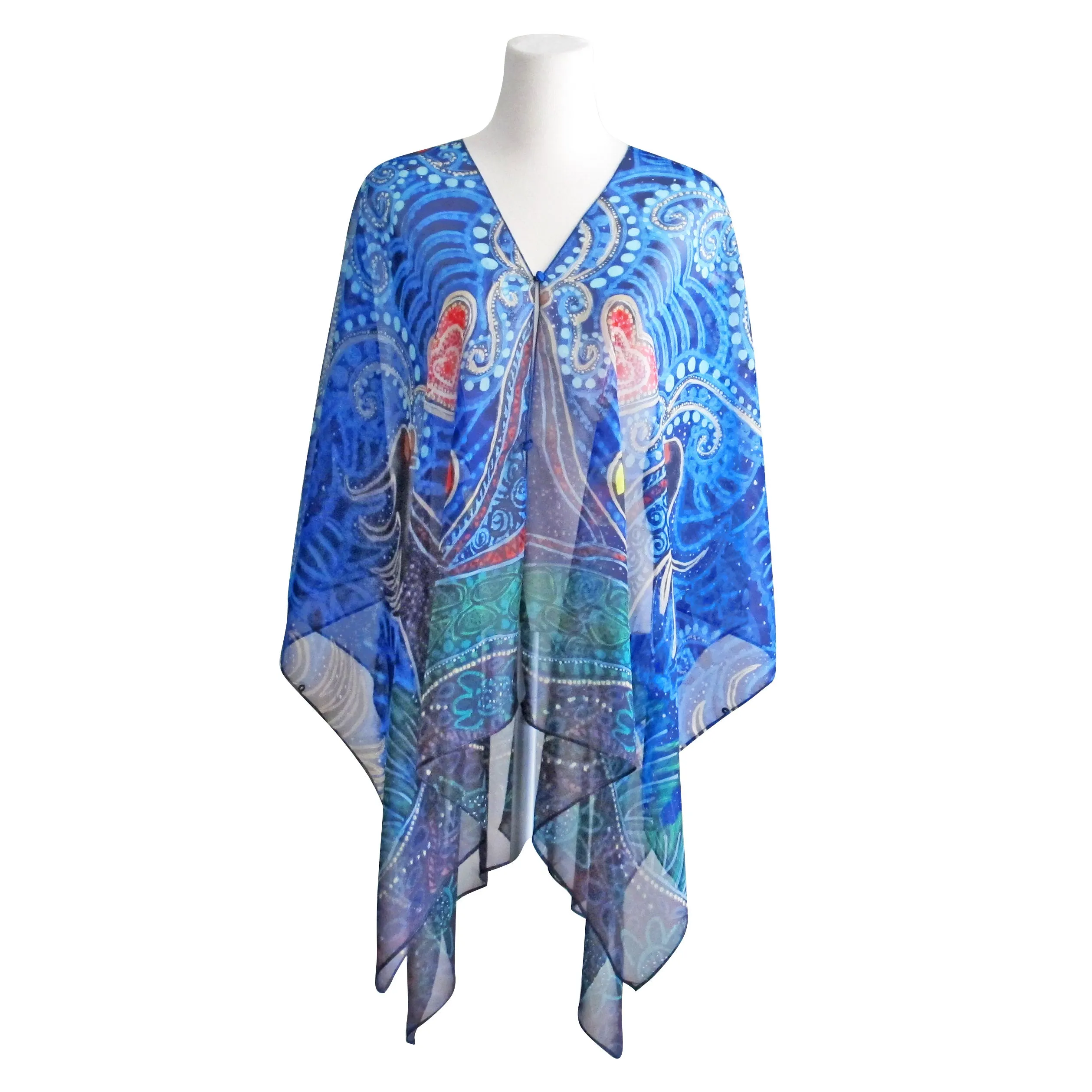 Leah Dorion Breath of Life Kimono Scarf