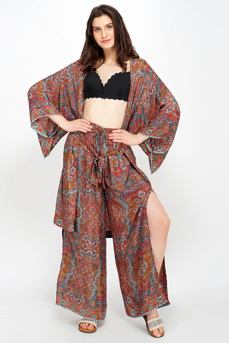 Leila Boho Cover up Kimono