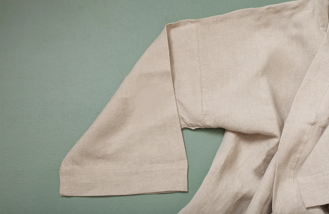 Linen Bath Robe // Natural