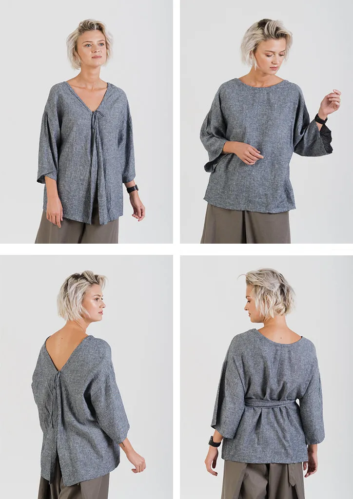 Linen Kimono DO SHIRT