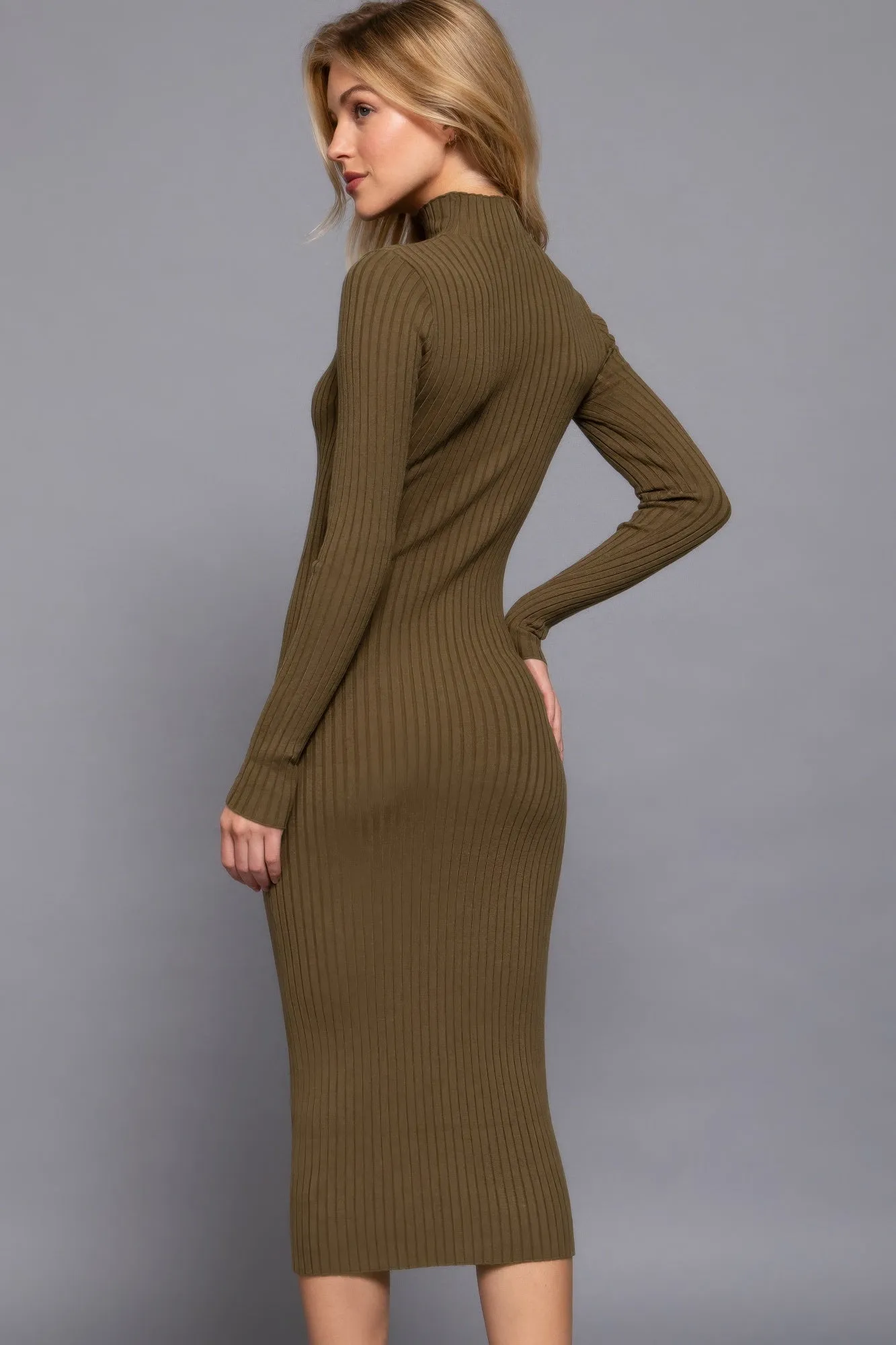 Long Sleeve Sweater Dress