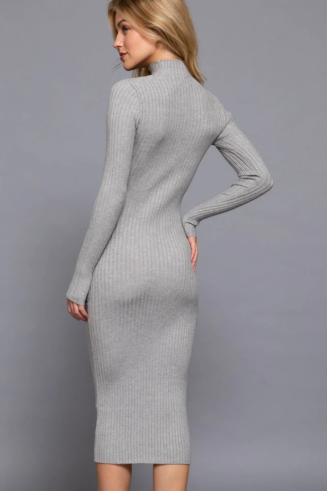 Long Sleeve Sweater Dress