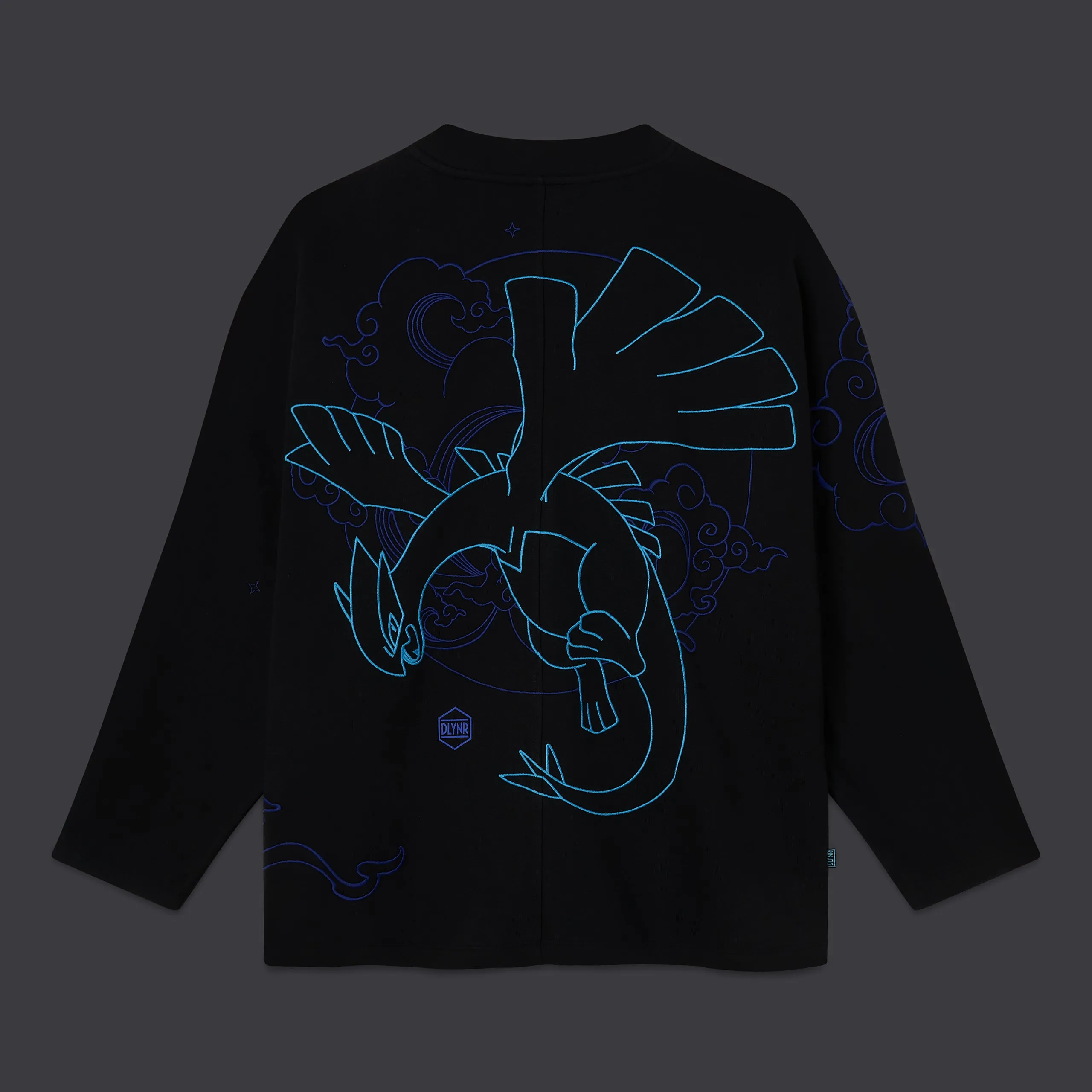 Lugia Kimono Sweatshirt Black