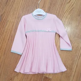 Mayoral Pink/Gray sweater dress