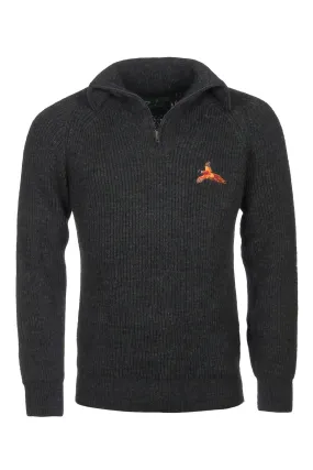 Men's British Chunky Zip Neck Shooting Jumper