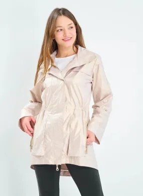 Metallic Rain Jacket