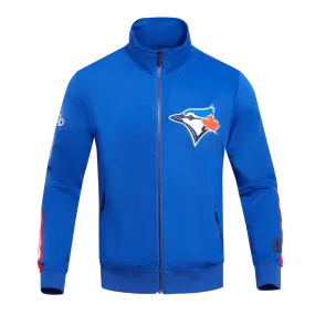 MLB TORONTO BLUE JAYS CLASSIC MEN'S TRACK JACKET (ROYAL BLUE)