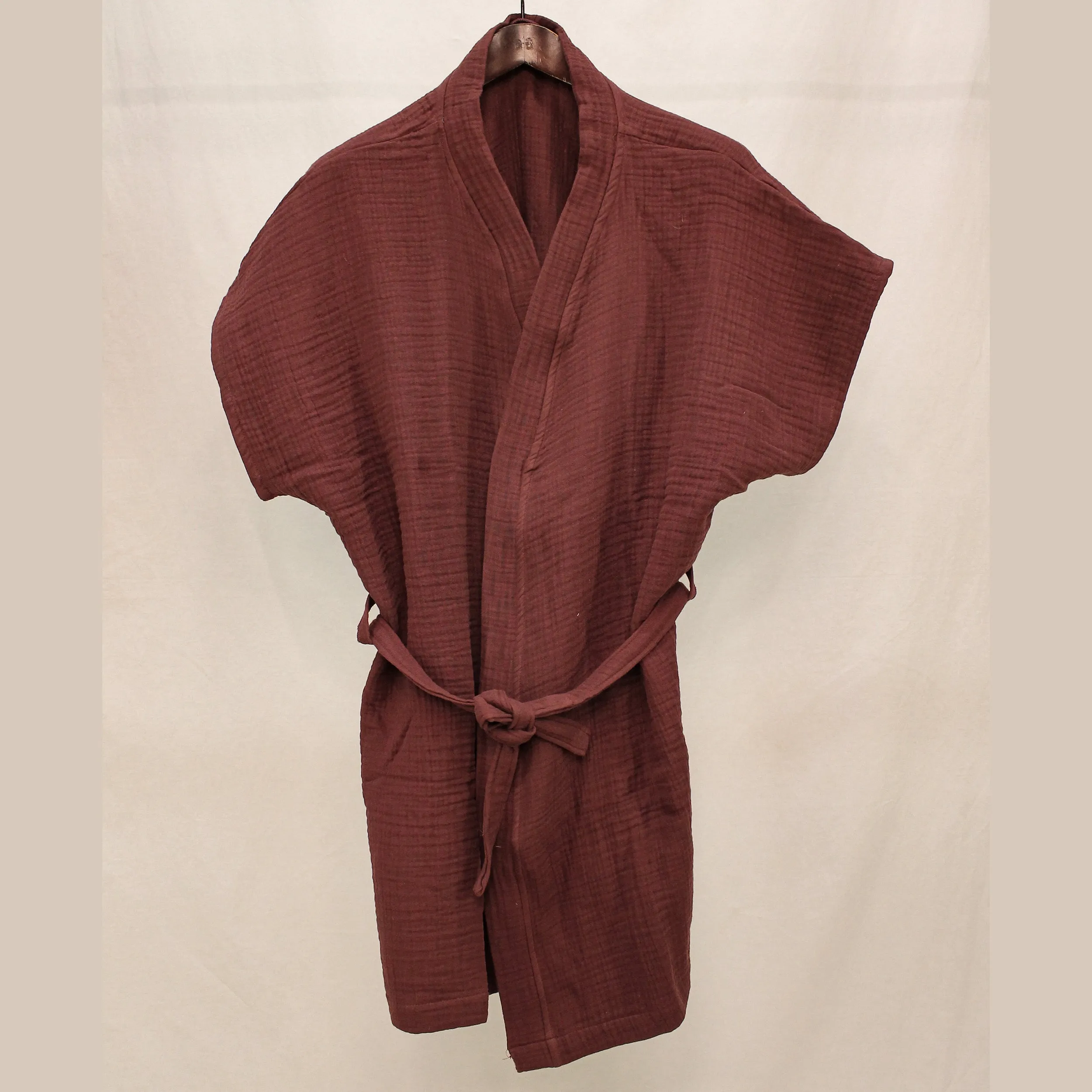 Natural Cotton Muslin Kimono