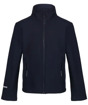 Navy - Kids Ablaze softshell jacket