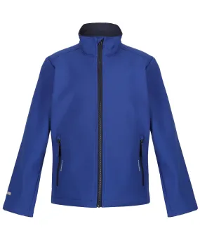 New Royal/Navy - Kids Ablaze softshell jacket