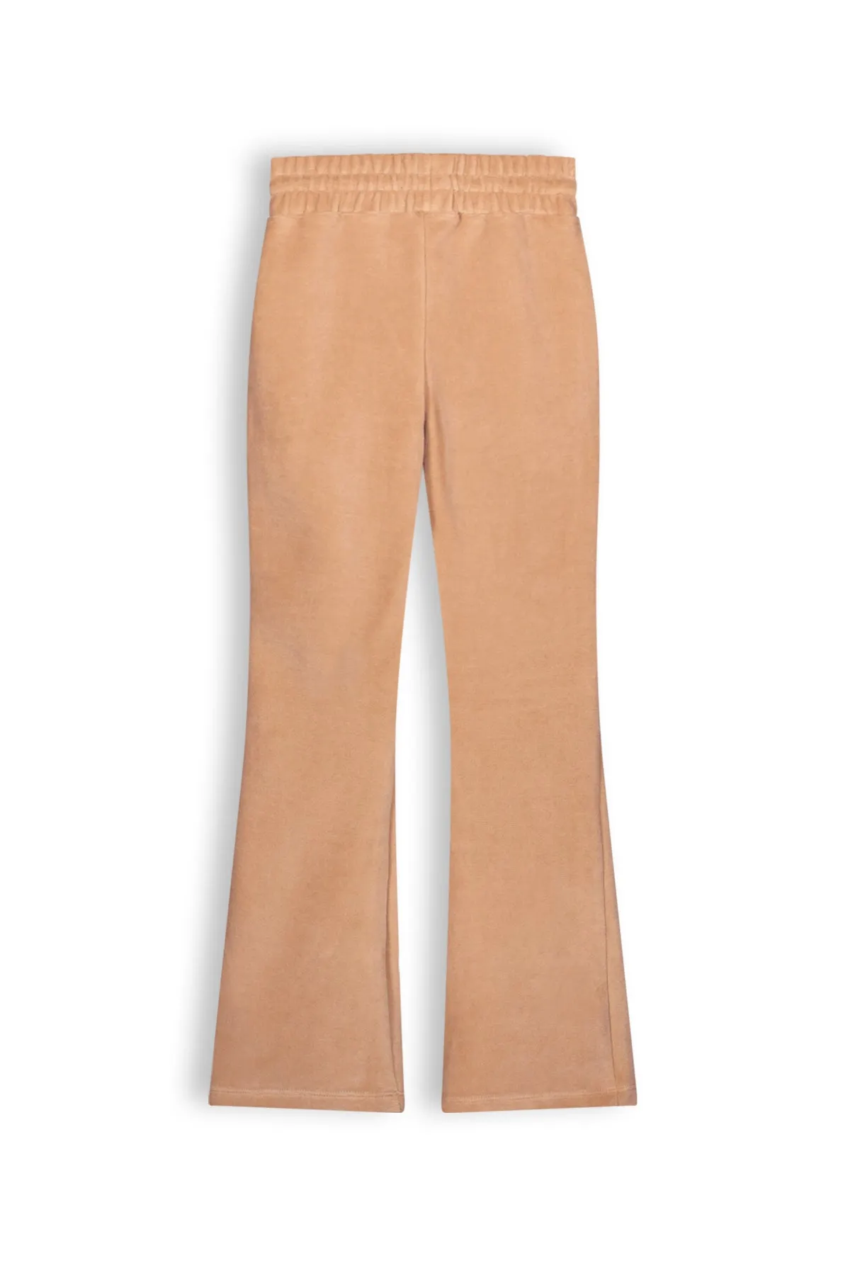 NoNo Sady girls rib flared pants sand