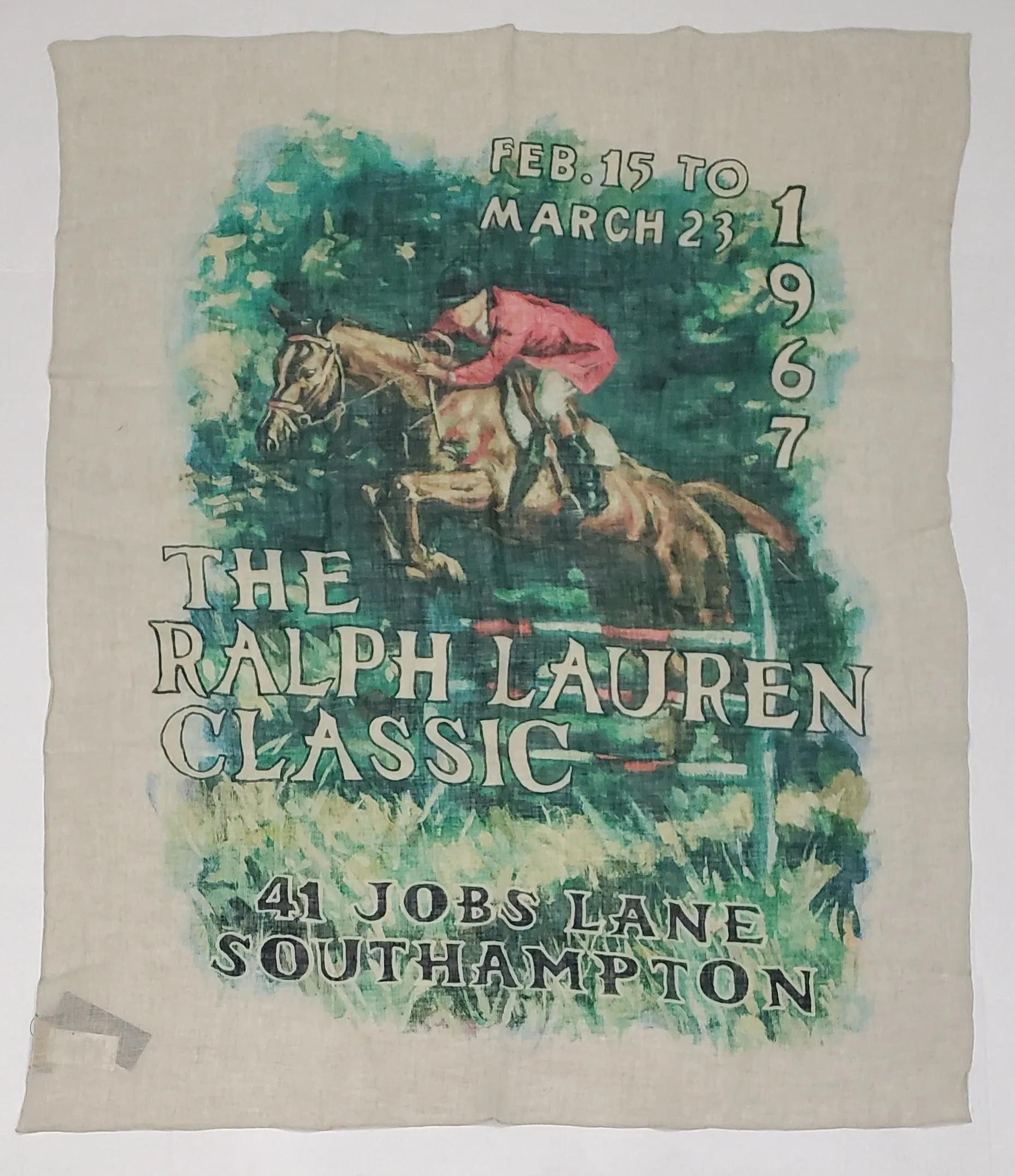 Nwt Polo Ralph Lauren Equestrian Southampton Scarf