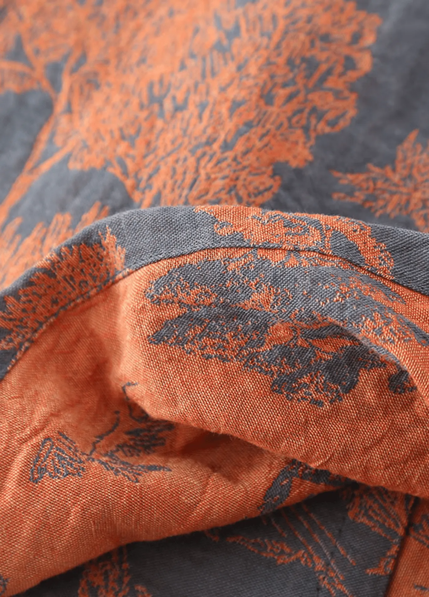 Peignoir kimono bleu homme | Ukiyo