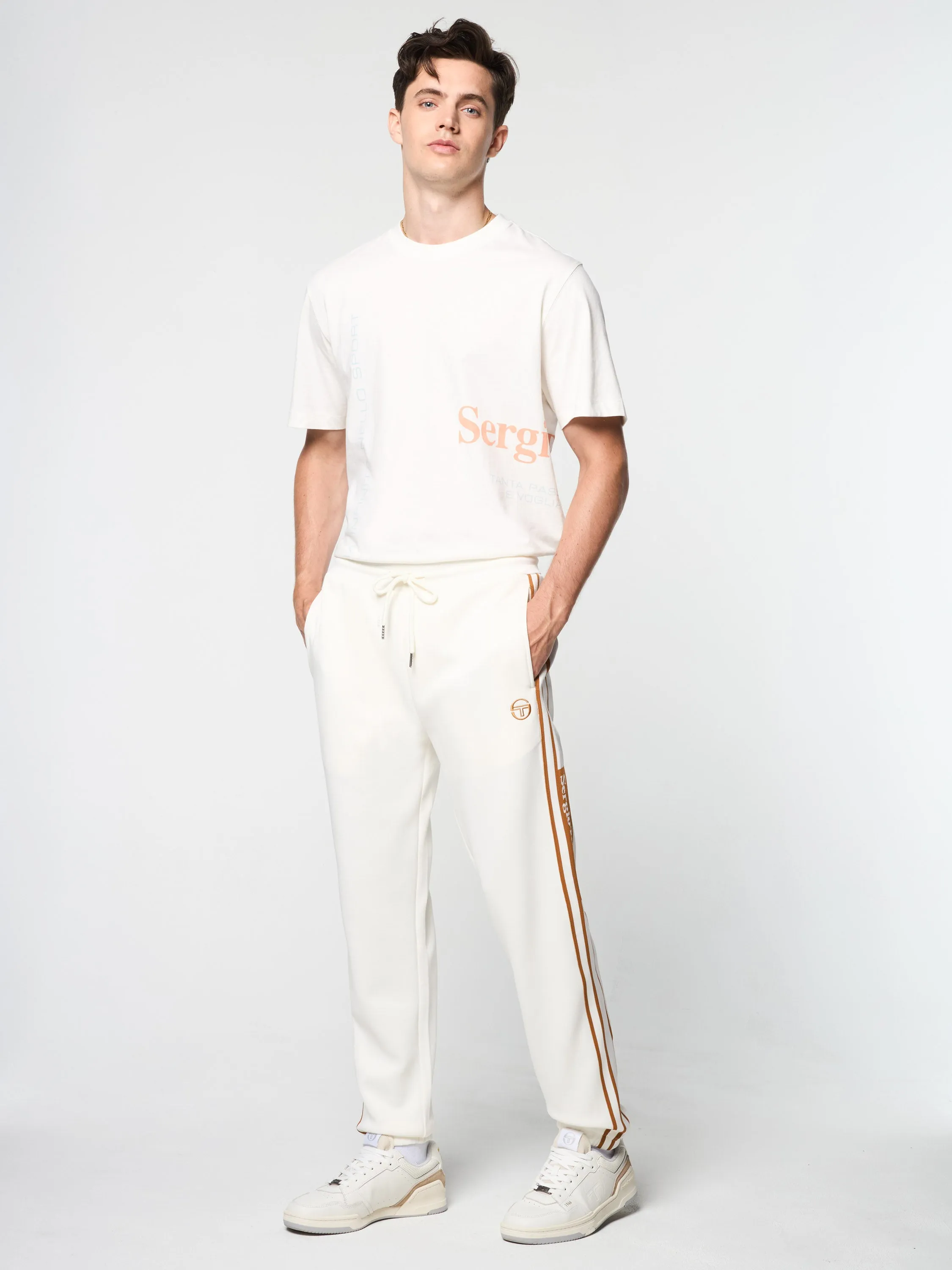 Pereto Track Pant- Gardenia